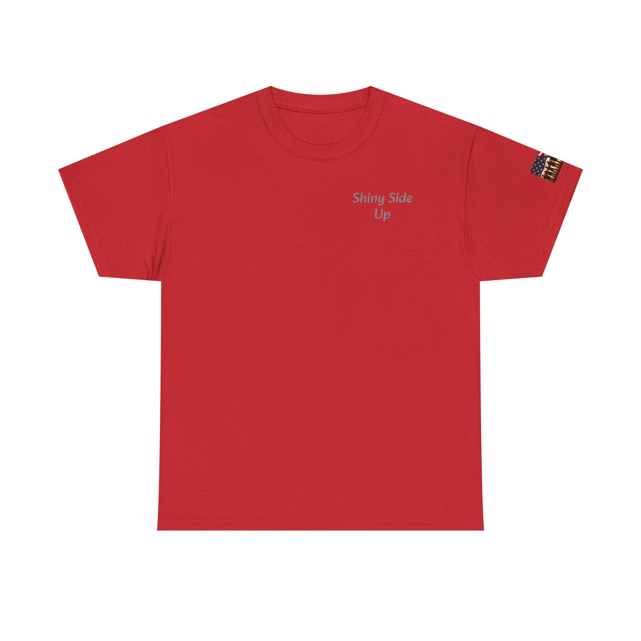 Road Legend Truck Tee — "Shiny Side Up" Graphic T‑Shirt for Truckers & Fans