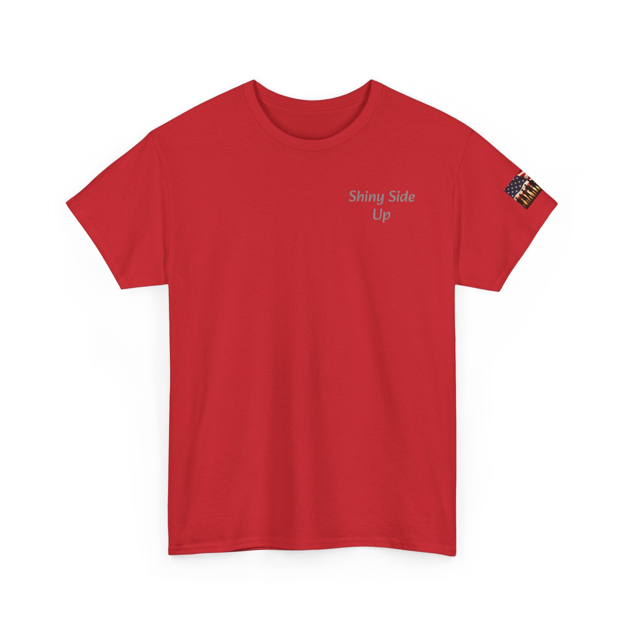 Road Legend Truck Tee — "Shiny Side Up" Graphic T‑Shirt for Truckers & Fans