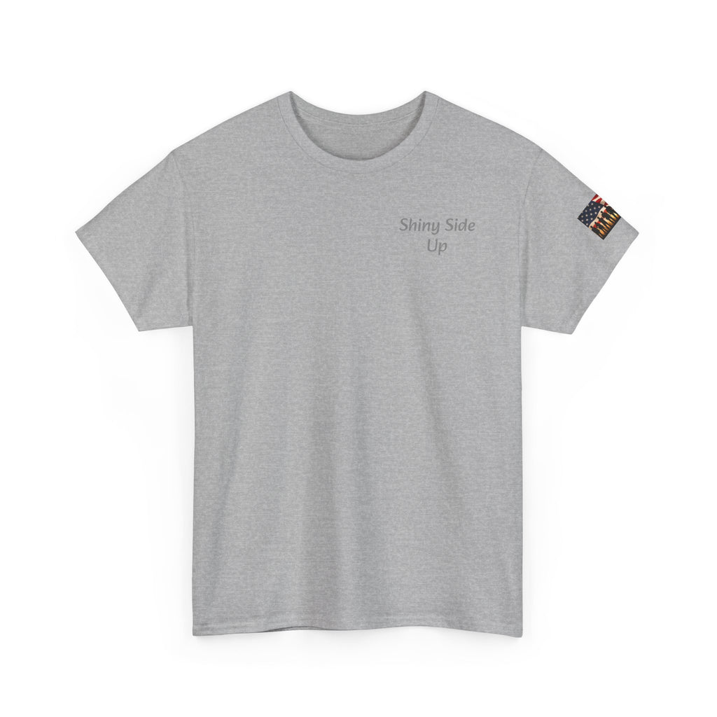 Road Legend Truck Tee — "Shiny Side Up" Graphic T‑Shirt for Truckers & Fans
