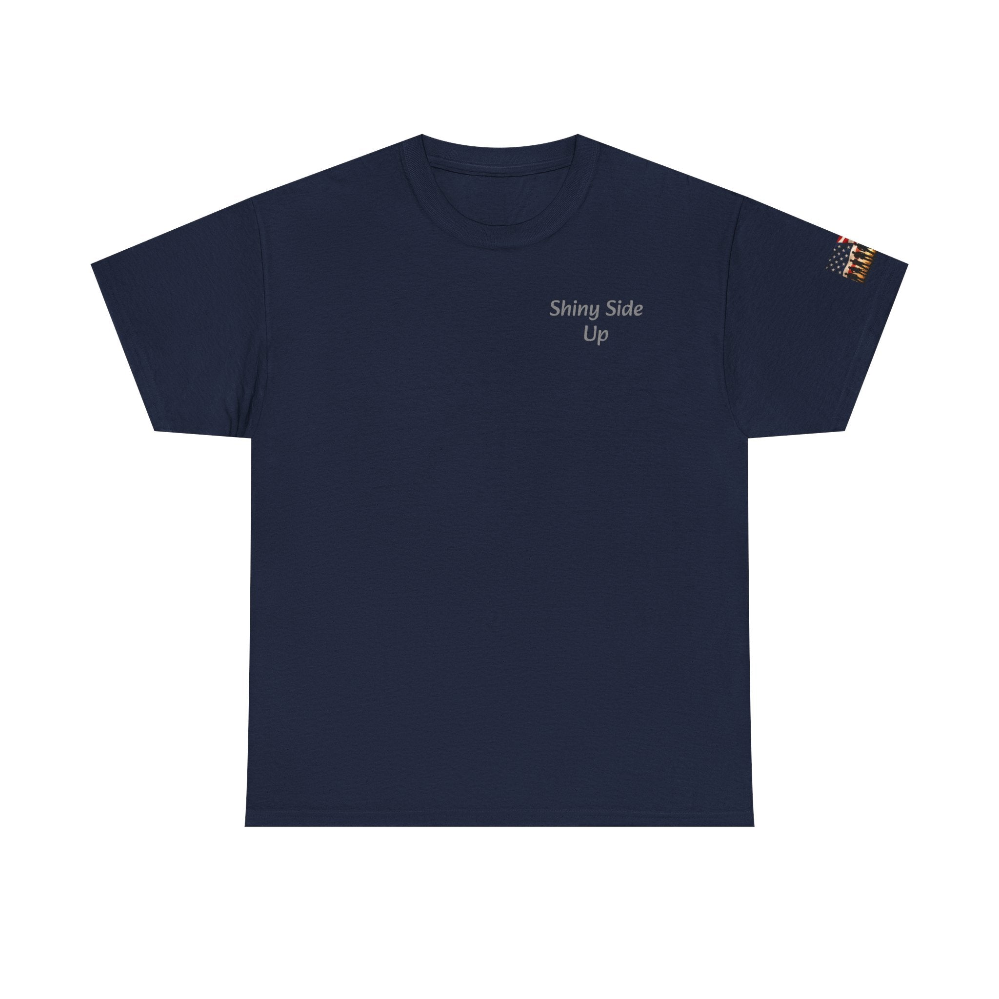 Road Legend Truck Tee — "Shiny Side Up" Graphic T‑Shirt for Truckers & Fans