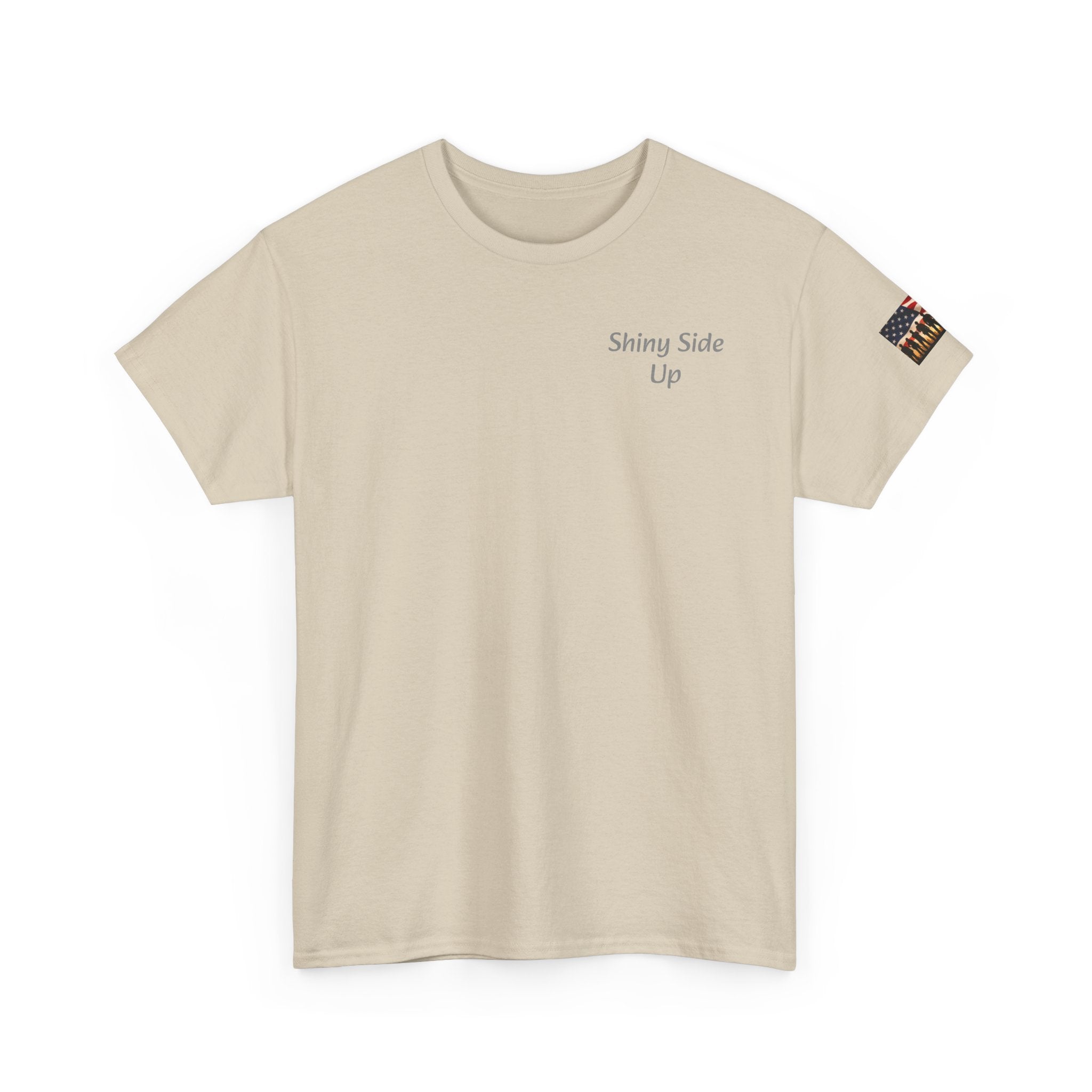 Road Legend Truck Tee — "Shiny Side Up" Graphic T‑Shirt for Truckers & Fans