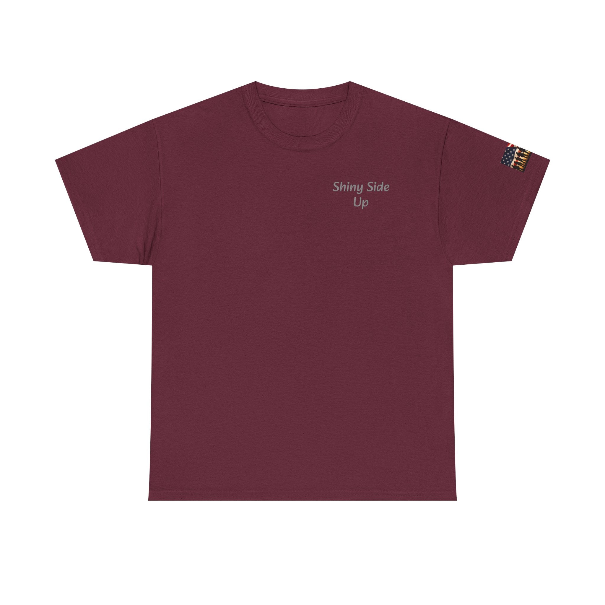 Road Legend Truck Tee — "Shiny Side Up" Graphic T‑Shirt for Truckers & Fans