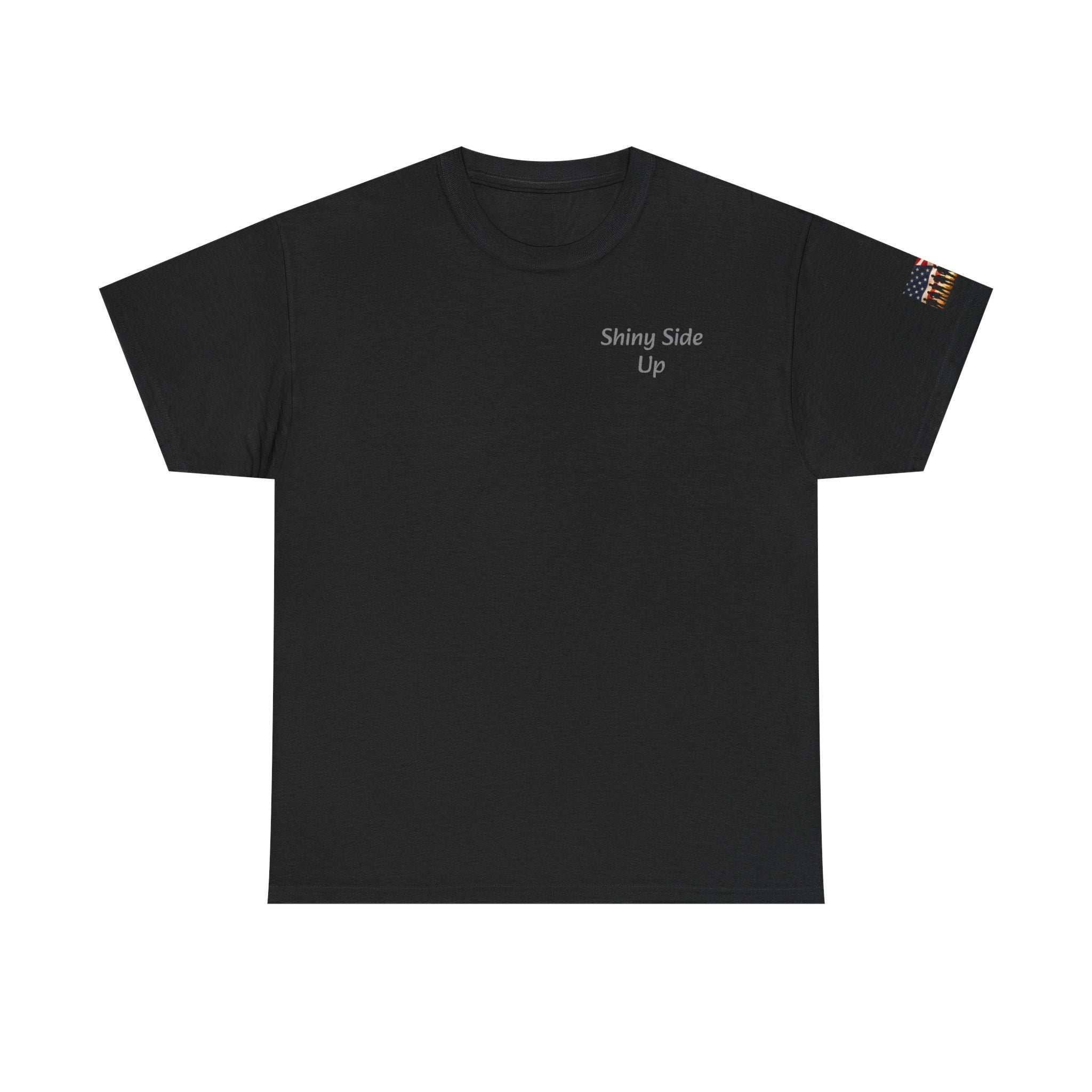 Road Legend Truck Tee — "Shiny Side Up" Graphic T‑Shirt for Truckers & Fans