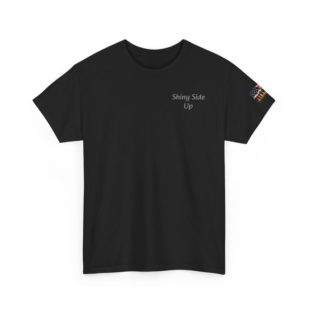 Road Legend Truck Tee — "Shiny Side Up" Graphic T‑Shirt for Truckers & Fans