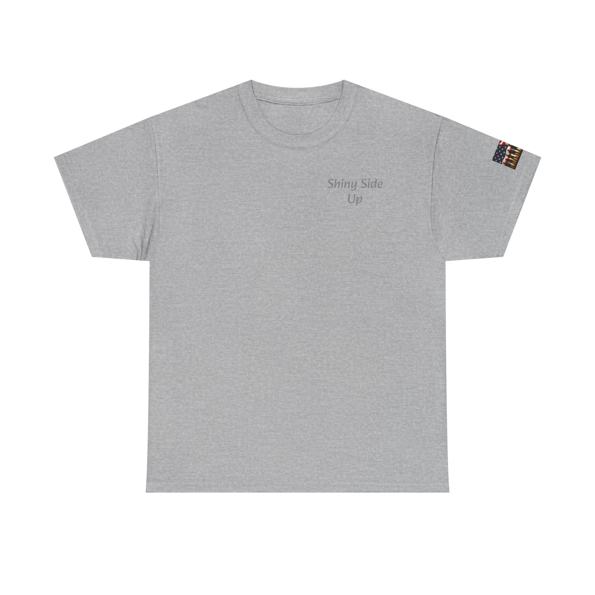 Road Legend Truck Tee — "Shiny Side Up" Graphic T‑Shirt for Truckers & Fans